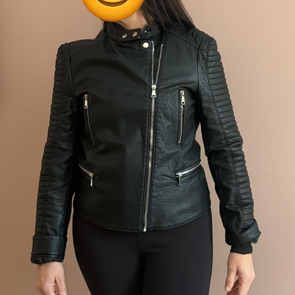 Women's Black Leather Jacket